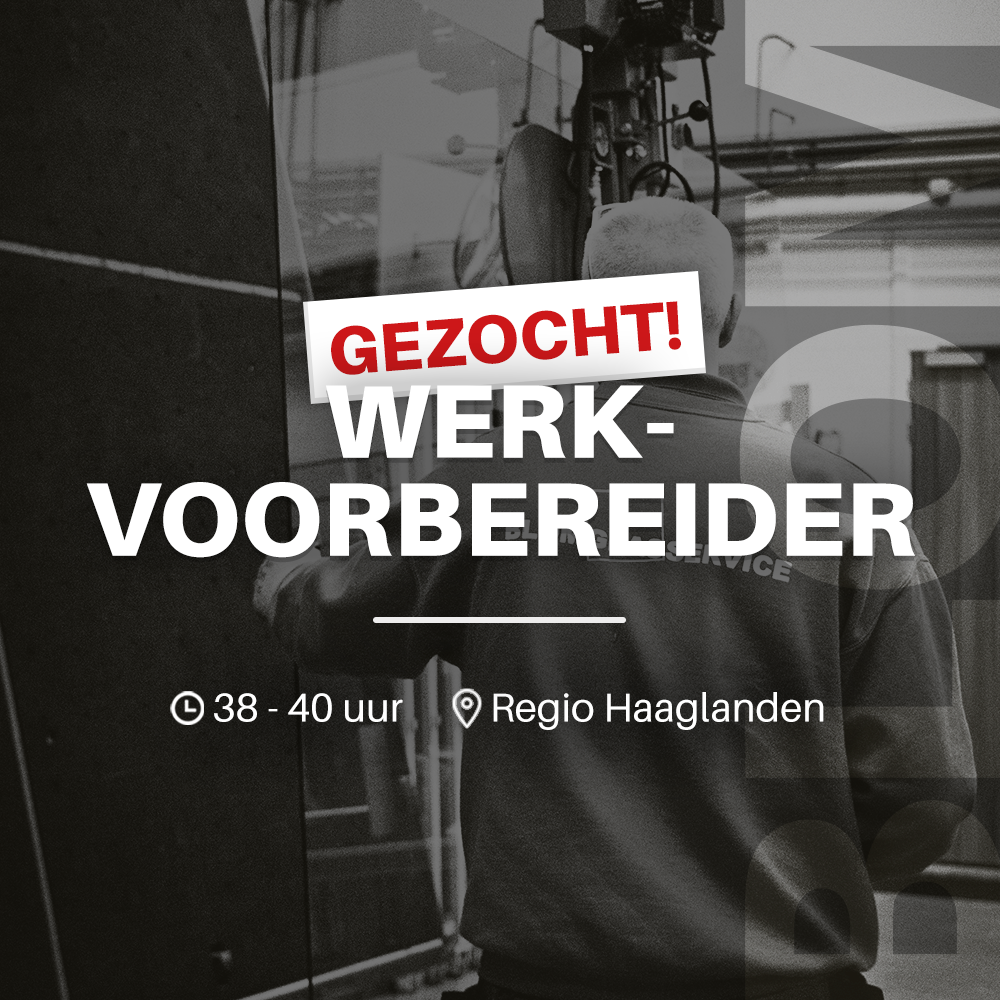 Vacature Werkvoorbereider / Glassnijder